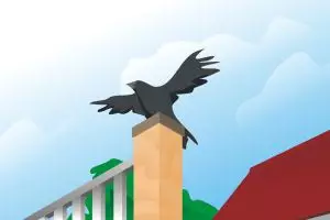 Kisah Ayah, anak, dan burung gagak