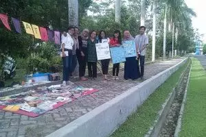 Buka lapak Senin Membaca, mahasiswa Unib sempat takut diusir satpam