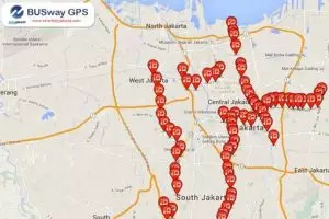 Horee..posisi Transjakarta sekarang bisa dipantau pakai gadget lho!