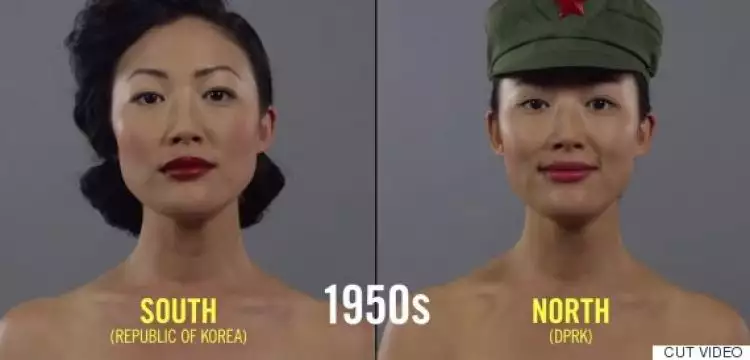 Evolusi kecantikan antara wanita Korea Utara dan Korea Selatan