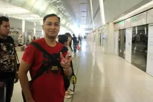 Kisah Galih, tuna rungu yang menjadi backpacker ke Singapura 
