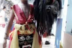 Bocah luar biasa, tekun belajar tari reog sejak umur 5 tahun