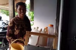 Jika ada rezeki, sarjana Fisika penjual jamu ingin buka kios 