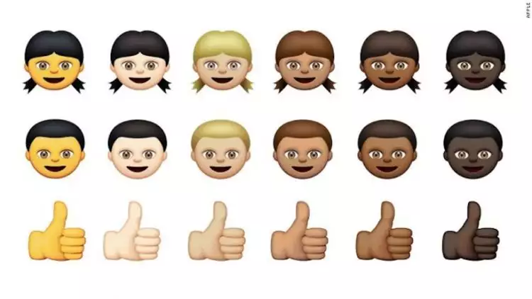Wow, Apple rilis 300 emoji baru dan bisa pilih ragam warna kulit