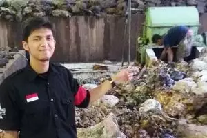 Di tangan mahasiswa UII Jogja, limbah karet disulap jadi penguat beton