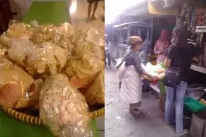 Tabahnya Mbah Aminah, puluhan tahun keliling pasar jualan kerupuk