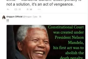 Banjir kecaman, Anggun berlindung di balik pernyataan Mandela & Gandhi