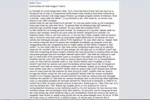 Anggun semakin dicibir! Dapat surat dari istri mantan pecandu narkoba