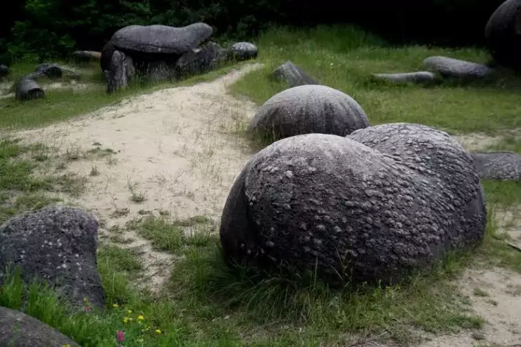 Batu Trovants, batu ajaib yang bisa tumbuh hingga 10 meter
