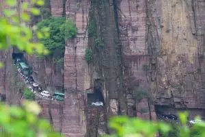 FOTO: Ini penampakan macet long weekend di China