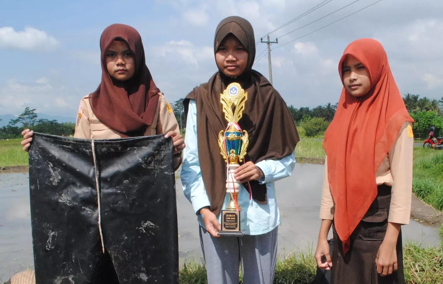 'Celpa' bikinan anak SMP Magelang ini bantu petani kerja aman di sawah