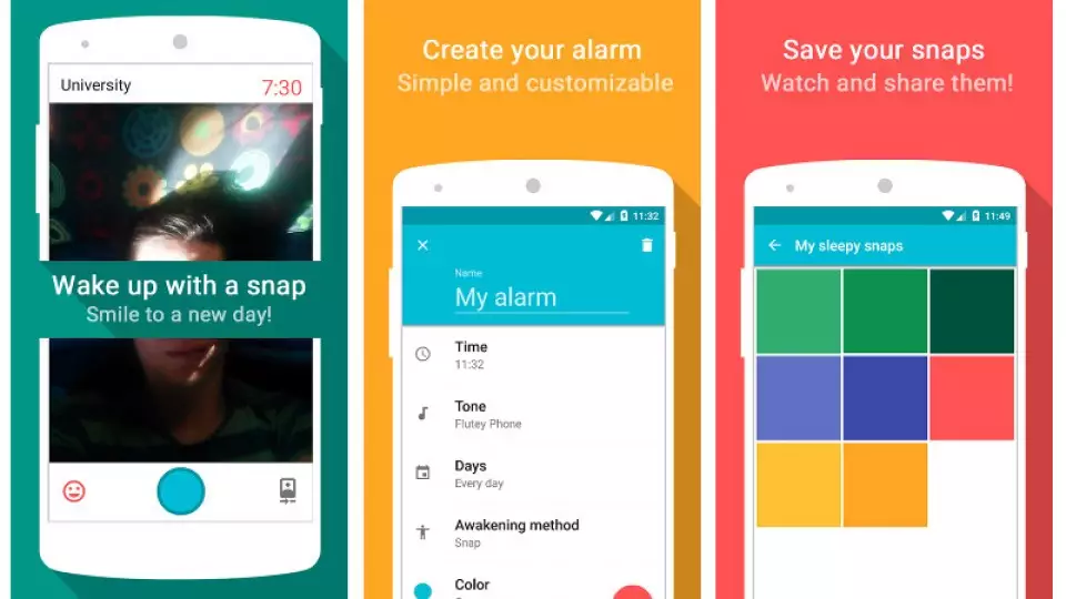 Say no to snooze, alarm ini cuma bisa dimatikan dengan selfie!
