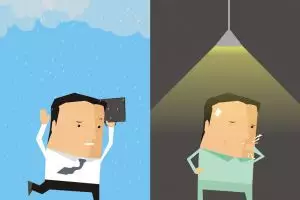 Kamu suka langsung 'ambruk' dan demam kalau kehujanan? Ini sebabnya