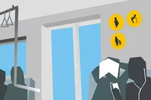 Bangku untuk Ibu di Commuterline