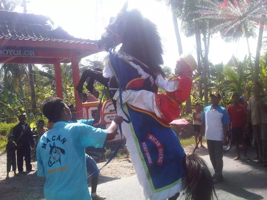 Kuda jumping, tradisi unik dalam acara khatam Qur'an di Purworejo