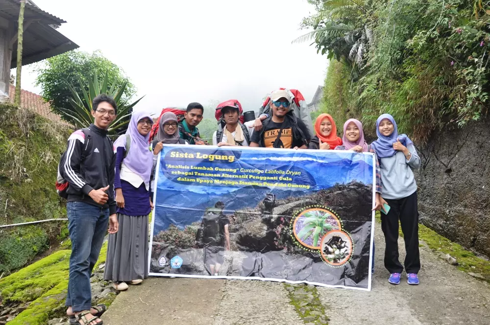 Tanaman antidehidrasi, 'oleh-oleh' mahasiswi Undip mendaki Merbabu