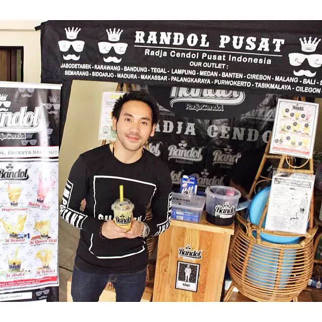 Belum setahun jualan cendol, Danu sudah kantongi Rp 3,5 miliar