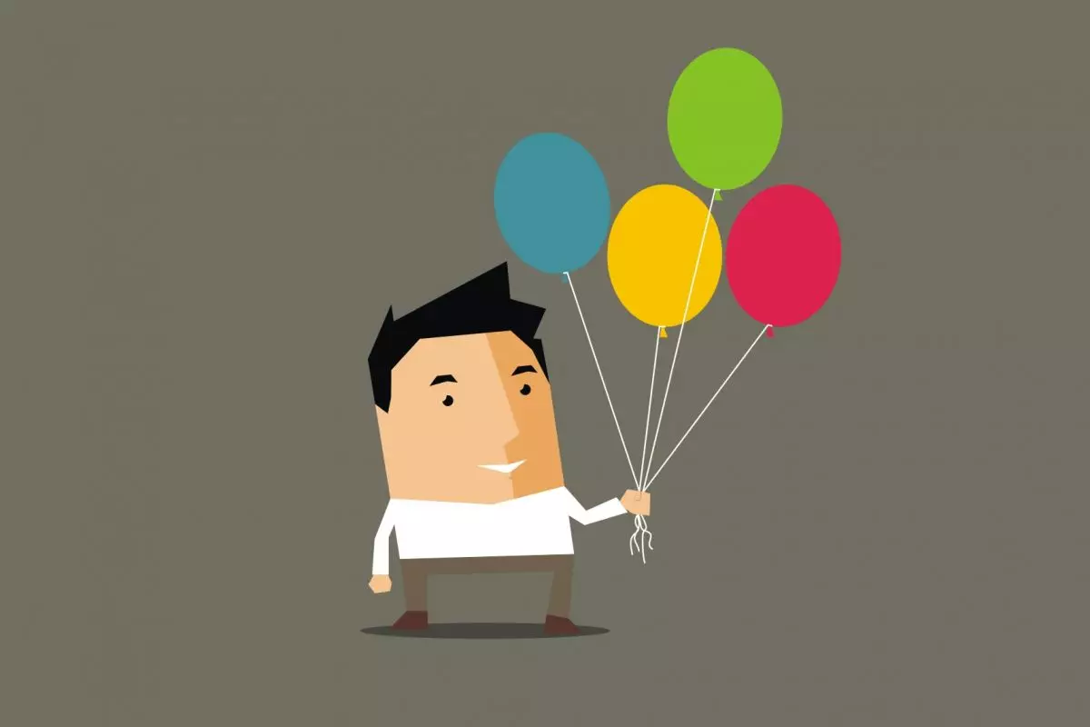 Balon, mainan anak kecil tapi penemunya profesor