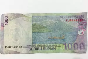 Inilah wujud asli pemandangan pada uang seribu rupiah