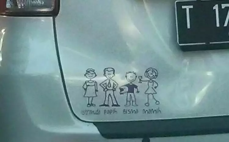 Pamer stiker poligami mengundang keprihatinan