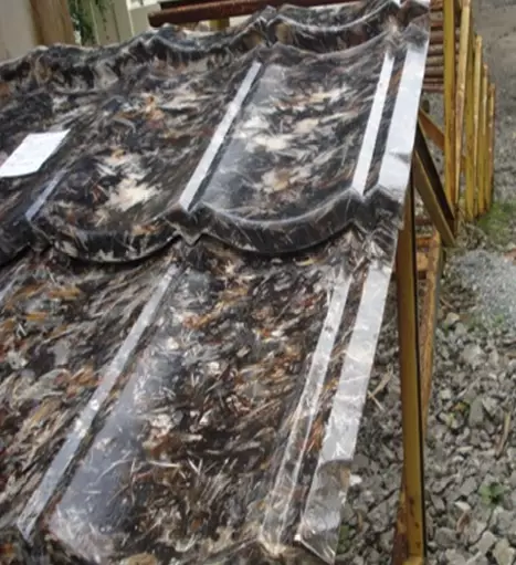 Lebih kuat dan tahan air, genteng bulu ayam kalahkan genteng biasa