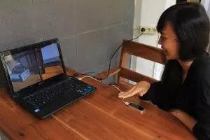 Canggih, mahasiswa ini buat desain maket ramah lingkungan 