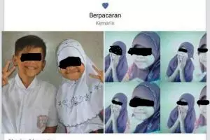 Foto anak SD ini hebohkan dunia maya