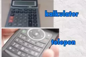 Ini alasan tombol angka telepon dan kalkulator berkebalikan