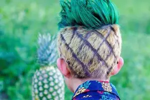 Ini nanas apa rambut? 