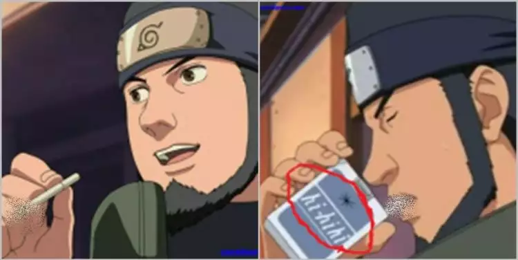 Inilah merek rokok guru Asuma dalam kartun Naruto