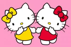 Hello Kitty ternyata bukan seekor kucing, dia juga punya kembaran!
