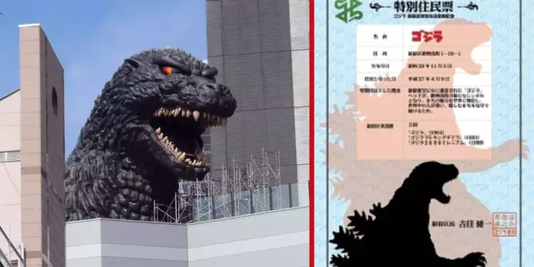 Godzilla akhirnya diresmikan jadi warga Jepang lho, kok bisa ya?