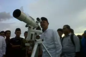 Ini proses pengamatan bulan untuk menentukan awal Ramadan dan Syawal