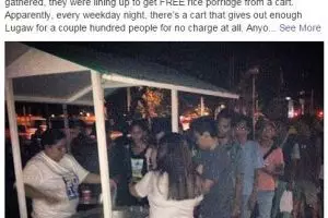 Misteri dermawan bagikan bubur tiap akhir pekan hebohkan netizen