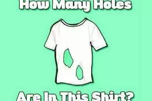 Uji kecerdasanmu, ada berapa lubang di gambar ini