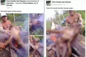 Netizen dibuat geram foto pembantaian orangutan