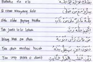 Ingat tembang Sluku-Sluku Bathok? Ternyata itu gubahan syair Arab lho