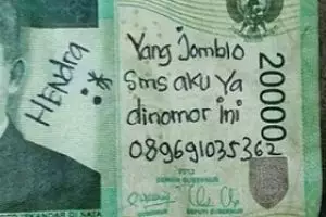 10 Coretan di uang kertas yang mungkin pernah kamu lakukan saat kecil