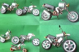 Miniatur moge ini dibuat dari limbah elektronik, keren!