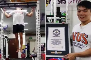 VIDEO: Rekor dunia pull up, kamu berani menantangnya?