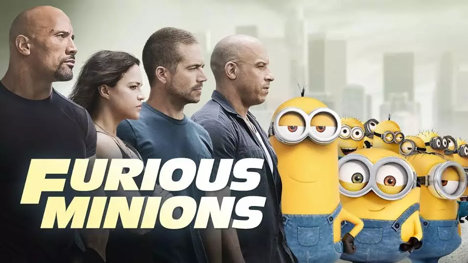 Ketika Minions ikutan main di Furious 7, duh bikin gemes!