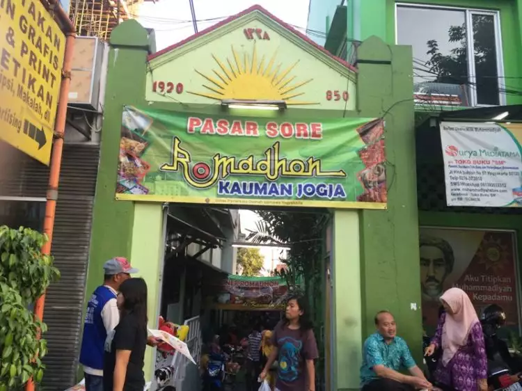 Sejarah pasar sore Ramadan di Kauman Yogyakarta, awalnya dua pedagang
