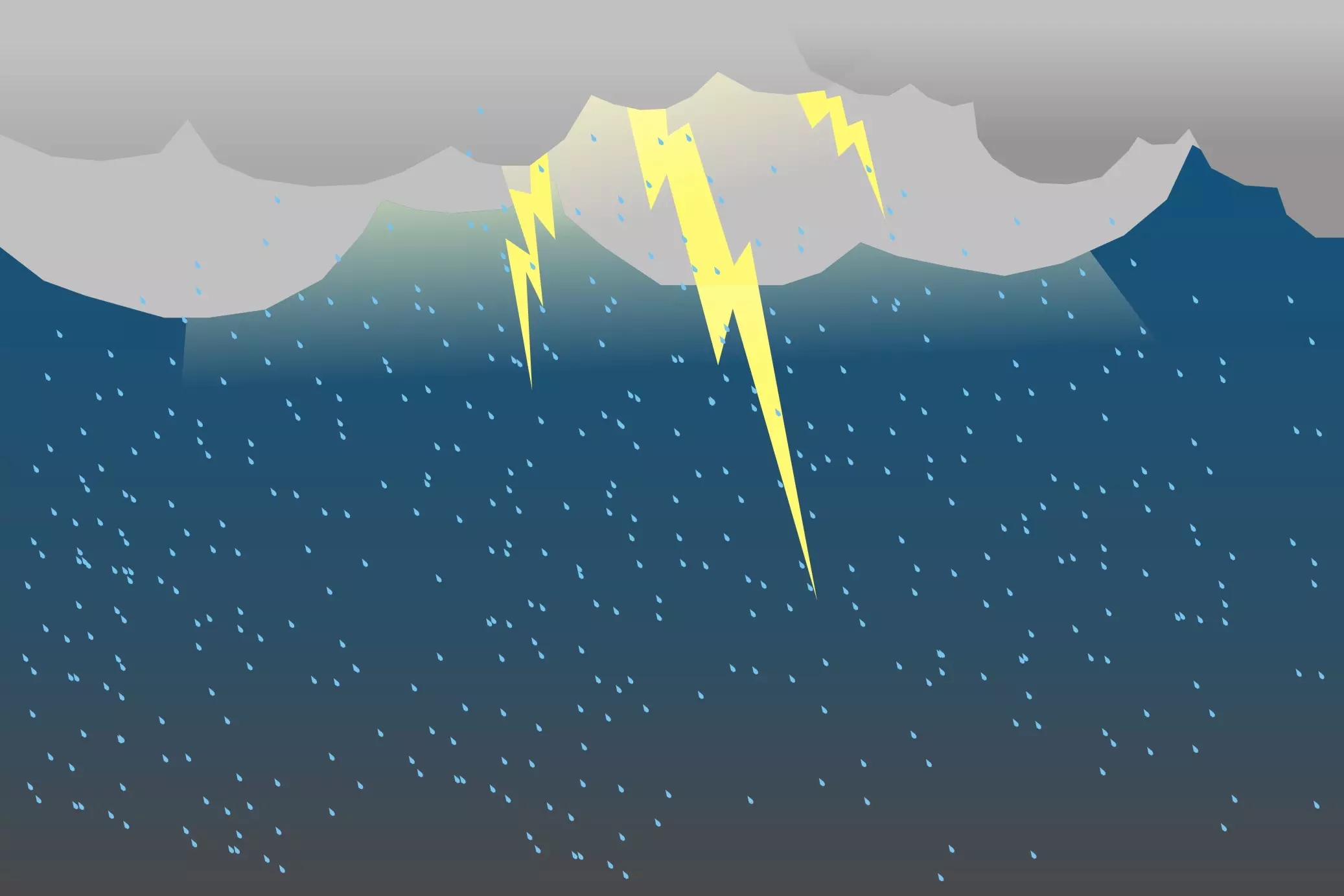 Kenangan-kenangan yang bisa langsung muncul ketika hujan turun  
