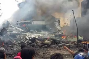 Kecelakaan Hercules ingatkan tragedi Mandala Airlines  10 tahun silam