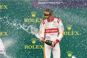 Untuk ketiga kalinya Indonesia Raya berkumandang di Silverstone