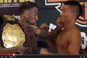 VIDEO: Badan penuh tato bully lawan, nggak tahunya 20 detik kalah KO