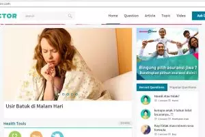 Konsultasi dokter kini bisa dari rumah & gratis, cukup klik laman ini