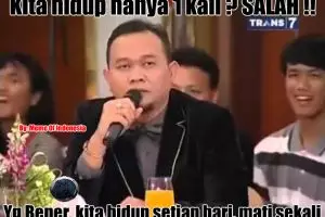Kamu wajib lihat, 15 Meme cerdas nan kocak ala Cak Lontong 
