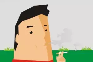 Kalau kamu ogah setop merokok kamu bisa kena skizofrenia lho! Mau?