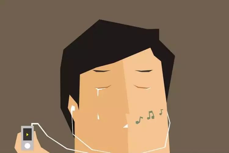 Kelamaan dengerin musik pakai headset atau earphone bisa bikin tuli!
